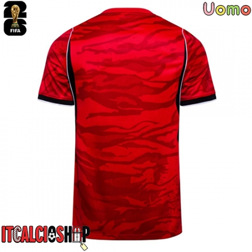 Repubblica di Corea Prima Maglia Mondiali 2026 Manica Corta